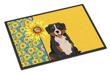 Load image into Gallery viewer, Summer Sunflowers Bernese Mountain Dog Doormat - 24x36 Decorative Floor Mat – Indoor/Outdoor Rug with Artistic Flair
