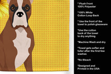 Load image into Gallery viewer, Summer Sunflowers Red Fawn Boxer Kitchen Towel