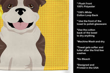 Load image into Gallery viewer, Summer Sunflowers Brindle English Bulldog Kitchen Towel