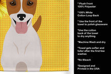 Load image into Gallery viewer, Summer Sunflowers Brown White Smooth Jack Russell Terrier Kitchen Towel