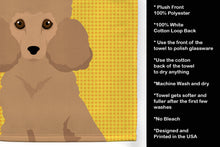 Load image into Gallery viewer, Summer Sunflowers Toy Apricot Poodle Kitchen Towel