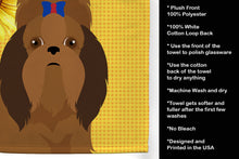 Load image into Gallery viewer, Summer Sunflowers Red Shih Tzu Kitchen Towel