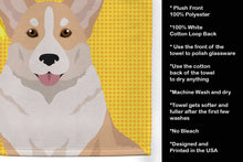 Load image into Gallery viewer, Summer Sunflowers Fawn Cardigan Corgi Kitchen Towel