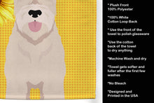 Load image into Gallery viewer, Summer Sunflowers Soft Coated Wheaten Terrier Kitchen Towel