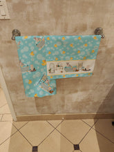 Load image into Gallery viewer, Blue Brindle Pit Bull Terrier Bath Towel Large