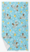 Load image into Gallery viewer, Wirehair Red and Tan Dachshund Bath Towel Large