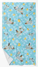 Load image into Gallery viewer, Black and Tan German Shepherd Bath Towel Large