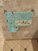 Load image into Gallery viewer, Black Great Dane Bath Towel Large