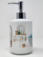 Load image into Gallery viewer, Maltese Ceramic Soap Dispenser