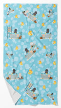 Load image into Gallery viewer, Grey Newfoundland Bath Towel Large