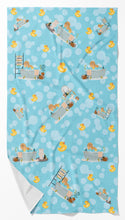 Load image into Gallery viewer, Gold Pekingese Bath Towel Large