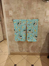 Load image into Gallery viewer, Black Shih Tzu Bath Towel Large
