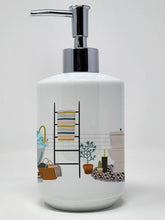 Load image into Gallery viewer, Tricolor Cardigan Corgi Ceramic Soap Dispenser