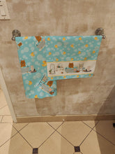 Load image into Gallery viewer, Norwich Terrier in Bathtub Bath Towel Large