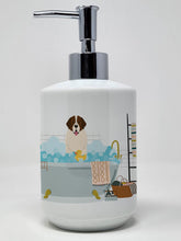 Load image into Gallery viewer, Moscow Watchdog in Bathtub Ceramic Soap Dispenser