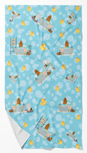 Load image into Gallery viewer, Red Cocker Spaniel in Bathtub Bath Towel Large
