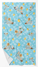 Load image into Gallery viewer, Fawn Sable Pekingese in Bathtub Bath Towel Large