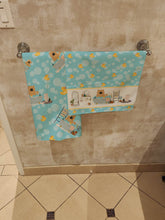 Load image into Gallery viewer, Cream Chow Chow in Bathtub Bath Towel Large