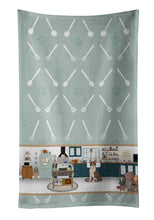 Load image into Gallery viewer, Brindle Boston Terrier in the Kitchen Kitchen Towel