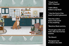 Load image into Gallery viewer, Fawn Boxer in the Kitchen Kitchen Towel