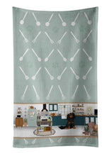 Load image into Gallery viewer, Black and Tan Cavalier Spaniel in the Kitchen Kitchen Towel