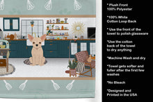 Load image into Gallery viewer, Fawn Chihuahua in the Kitchen Kitchen Towel