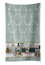 Load image into Gallery viewer, Fawn French Bulldog in the Kitchen Kitchen Towel