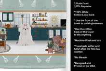 Load image into Gallery viewer, Maltese in the Kitchen Kitchen Towel
