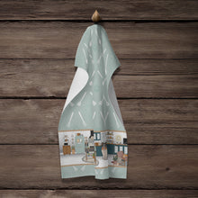 Load image into Gallery viewer, Blue Merle Sheltie in the Kitchen Kitchen Towel