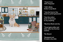 Load image into Gallery viewer, Fawn Cardigan Corgi in the Kitchen Kitchen Towel