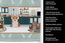 Load image into Gallery viewer, Red Pembroke Corgi in the Kitchen Kitchen Towel