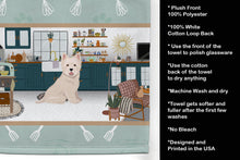 Load image into Gallery viewer, Westie West Highland White Terrier in the Kitchen Kitchen Towel