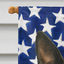 Load image into Gallery viewer, Boston Terrier American Flag House Flag