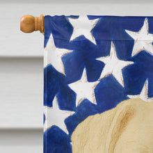 Load image into Gallery viewer, White Boxer American Flag House Flag
