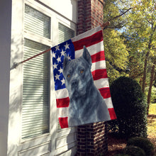 Load image into Gallery viewer, Blue Cane Corso American Flag House Flag