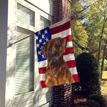 Load image into Gallery viewer, Brindle Cane Corso American Flag House Flag