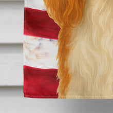 Load image into Gallery viewer, Blenheim Cavalier Spaniel American Flag House Flag
