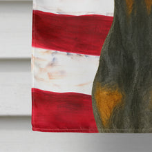Load image into Gallery viewer, Doberman Pinscher American Flag House Flag