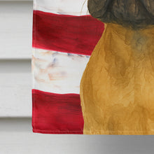 Load image into Gallery viewer, Fawn French Bulldog American Flag House Flag