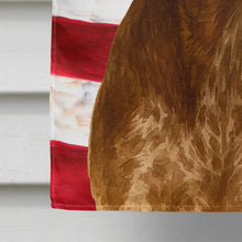 Load image into Gallery viewer, Liver German Shorthaired Pointer American Flag House Flag