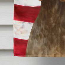 Load image into Gallery viewer, Roan German Shorthaired Pointer American Flag House Flag