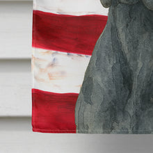 Load image into Gallery viewer, Blue Great Dane American Flag House Flag