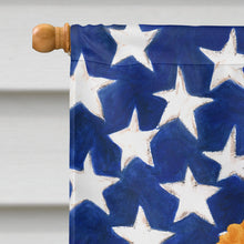 Load image into Gallery viewer, Red Toy Poodle American Flag House Flag