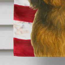 Load image into Gallery viewer, Sable Havanese American Flag House Flag