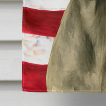 Load image into Gallery viewer, Weimaraner American Flag House Flag