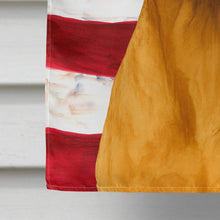 Load image into Gallery viewer, Rhodesian Ridgeback American Flag House Flag