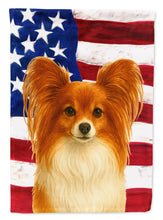 Load image into Gallery viewer, Red Papillon American Flag House Flag
