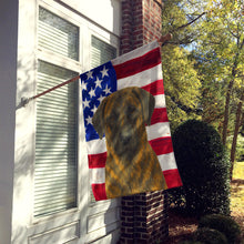 Load image into Gallery viewer, Brindle Anatolian Shepherd Dog American Flag House Flag