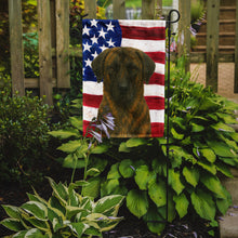 Load image into Gallery viewer, Brindle Anatolian Shepherd Dog American Flag Garden Flag