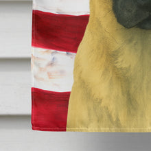 Load image into Gallery viewer, Fawn Anatolian Shepherd Dog American Flag House Flag